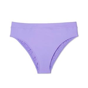 $5 Lilac High Waist Bikini Bottom BQ8